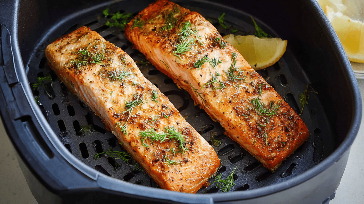 air fryer salmon recipe